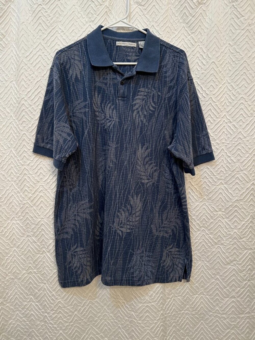 Geoffrey Beene Polo-Style Men's' Shirt Size L